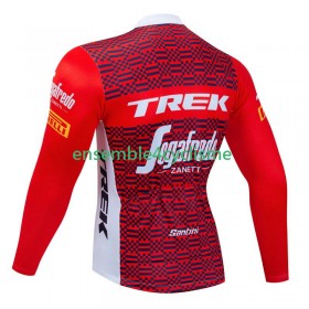 Maillot Cyclisme Manches Longues Trek Segafredo 2023 N001